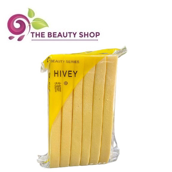 Gói 12 Bông Bọt Biển Rửa Mặt dạng thanh ngâm nước nở tròn làm sạch da nhẹ nhàng - Hàng nội địa Trung