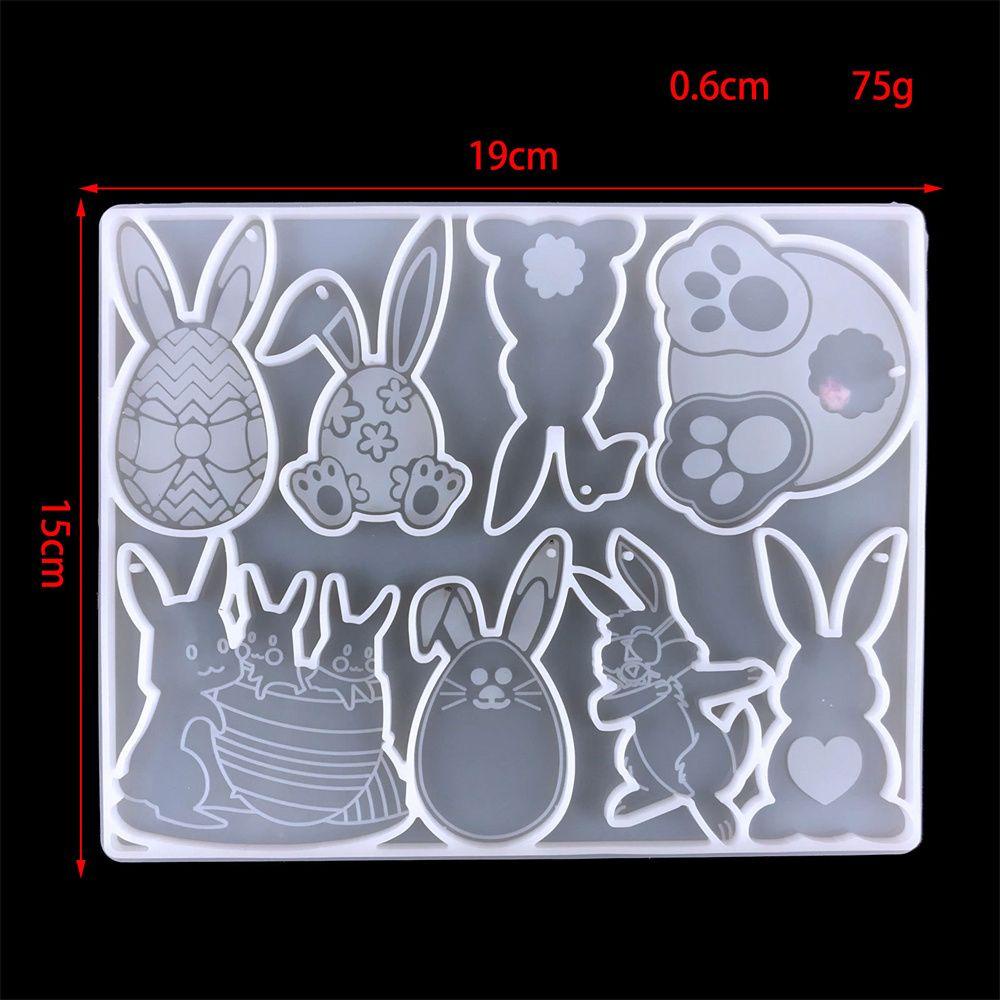 Khuôn Silicone Tạo Hình Làm Móc Khóa DIY