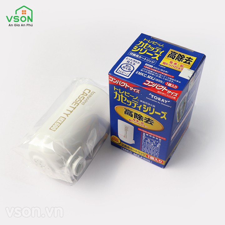 Bộ lọc nước thay thế Torayvino MKC.MXJ - loại bỏ 13 tạp chất và 99,99% vi khuẩn - 600L - Chính hãng Nhật Bản | BigBuy360 - bigbuy360.vn