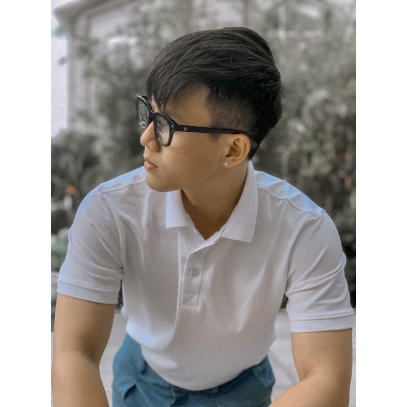- Áo thun nam POLO trơn vải cá sấu cotton cao cấp ngắn tay cực sang trọng lịch lãm