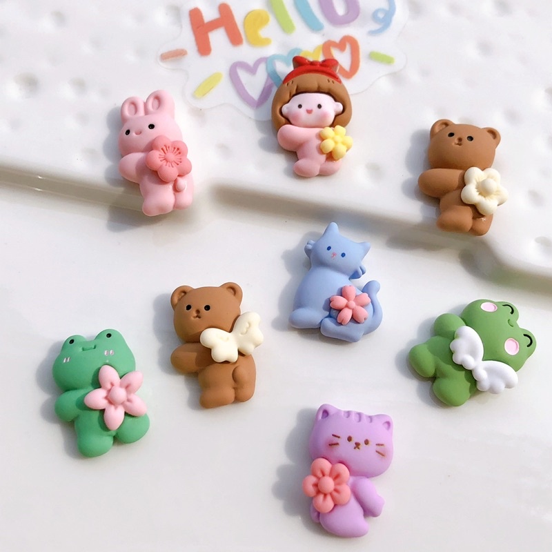 (C18) Charm trang trí/Nguyên liệu làm slime/Nguyên liệu làm resin/Charm Slime/Dán ốp điện thoại, Charm 3D,Sticker 3D/2D