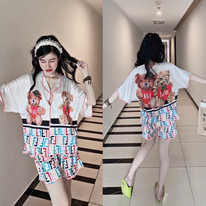 ĐỒ NGỦ - PYJAMA - ĐỒ MẶC NHÀ FORM CÁNH DƠI HỌA TIẾT HOẠT HÌNH | BigBuy360 - bigbuy360.vn