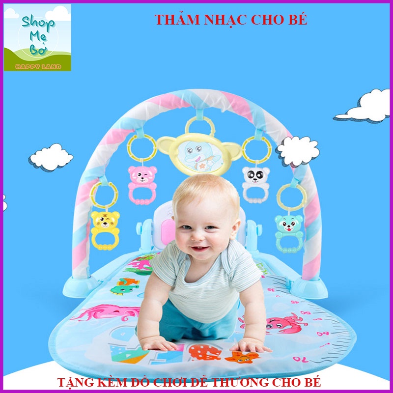Thảm Nhạc Cho Bé Nằm Chơi, Đồ Chơi Trẻ Em, Đồ Chơi Cho Trẻ Sơ Sinh, Đồ Chơi Bé Gái, Bé Trai