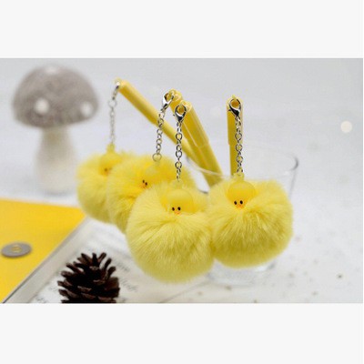 Bút quả bông gấu brown thỏ cony vịt sally BQB11 bút quả bông cute bút quả bông dễ thương