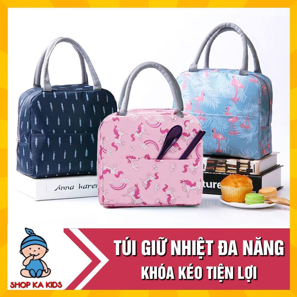 [ Bán sỉ/ lẻ ] Túi giữ nhiệt chống thấm có khóa (18x15x22cm) loại dày