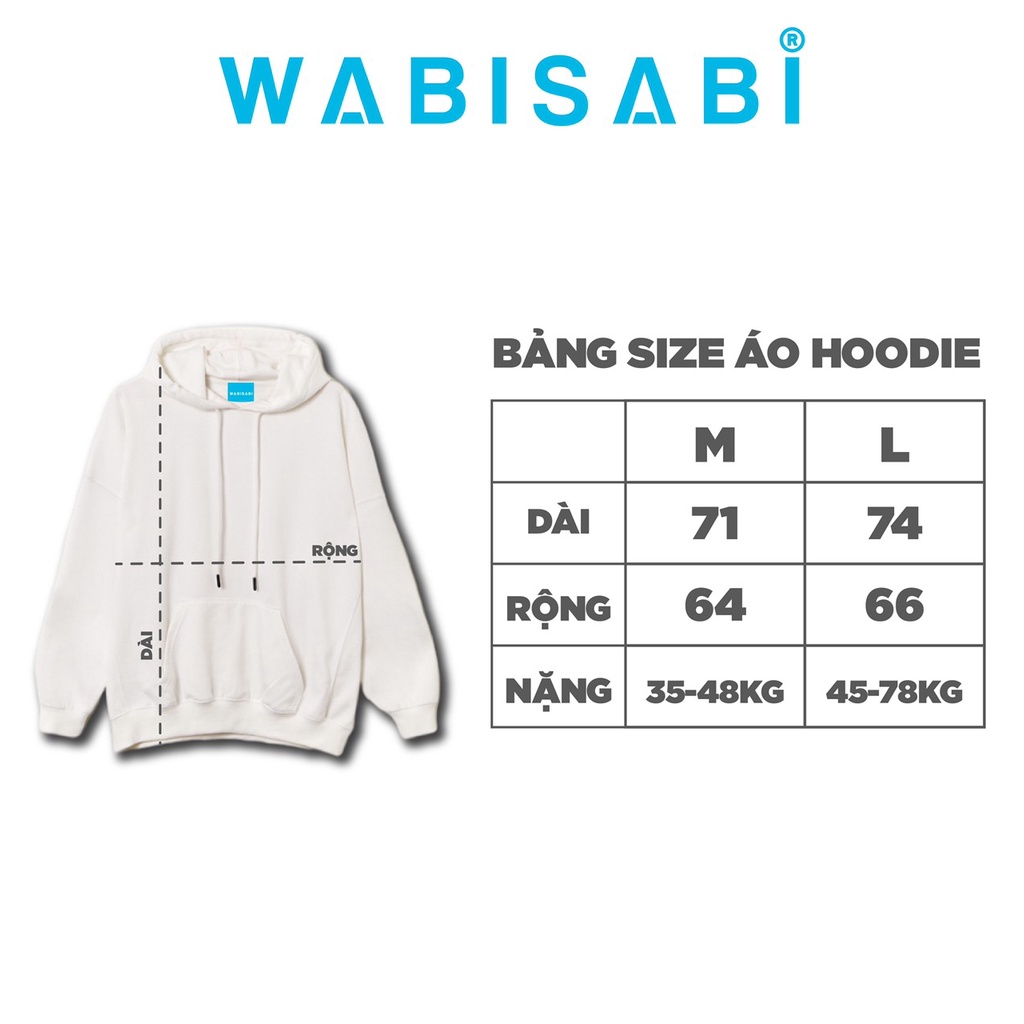 Áo Hoodie Zip Thêu Wabisabi / đen - WSHD1-Tặng kèm HỘP và TÚI siêu ý nghĩa