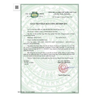Sữa Bột Tách Béo Devondale 1Kg