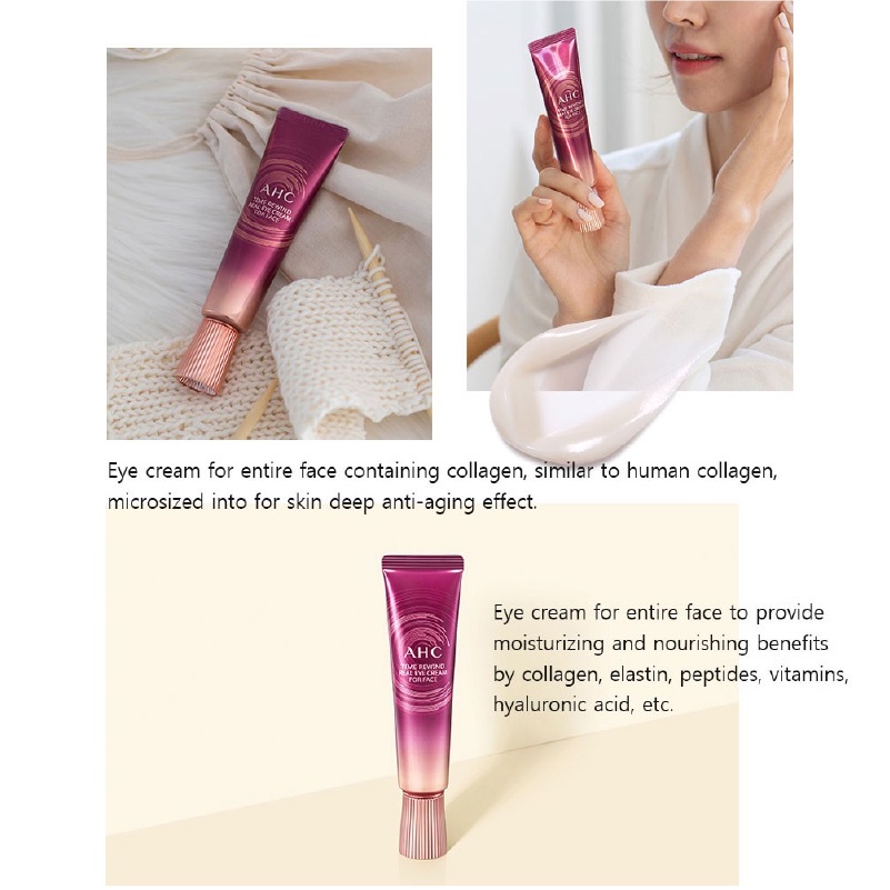 Kem Chống Nhăn và giảm Thâm Quầng Mắt AHC ULTIMATE REAL EYE CREAM | BigBuy360 - bigbuy360.vn
