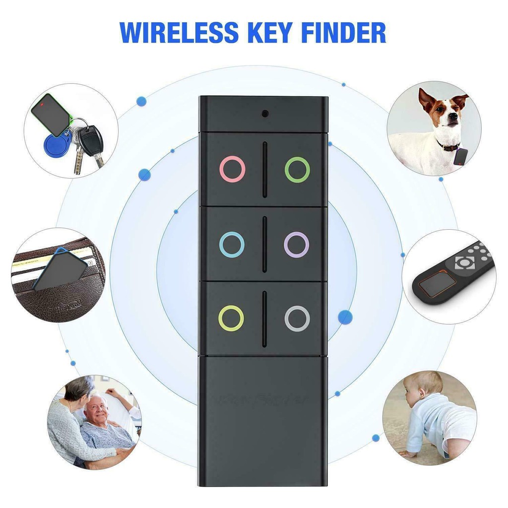 Thiết Bị Tìm Chìa Khóa Và Đồ Vật - Key Finder (Trọn bộ 6 cái ) >>