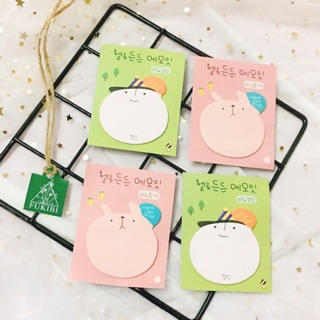 GIẤY NOTE HÌNH GẤU HÀN QUỐC ẢNH THẬT