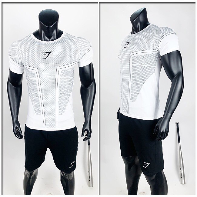 Bộ quần áo thể thao nam Gymshark Gs04 - Thun cao cấp - Key Sport chuyên đồ thể thao nam tập Gym, Yoga - HÀNG MỚI VỀ