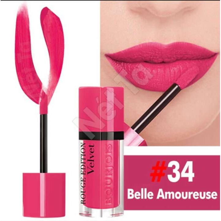 Son BJ Velvet  Bourjois Rouge Edition Velvet chính hãng