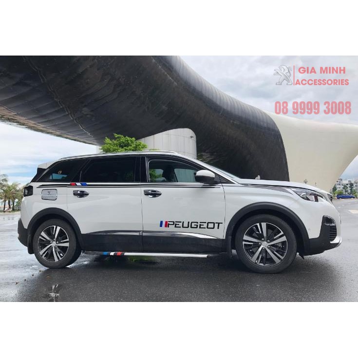 Bộ tem dán thân xe Peugeot dành cho xe Peugeot 3008 và Peugeot 5008