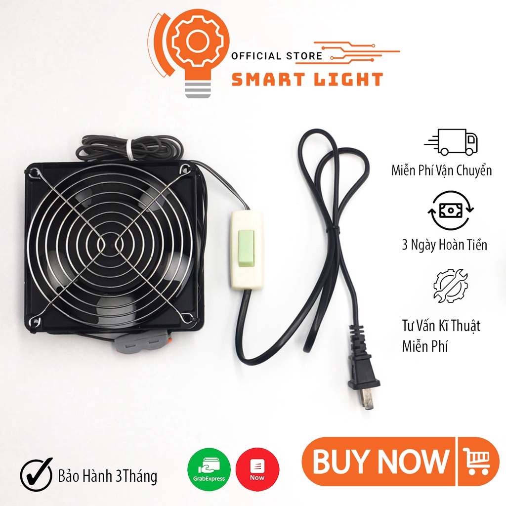 Quạt Tản Nhiệt Quạt Hút Mùi AC220V 12x12CM 3000RPM Tiện Dụng❤️Quạt Hút Mùi Tiện Dụng