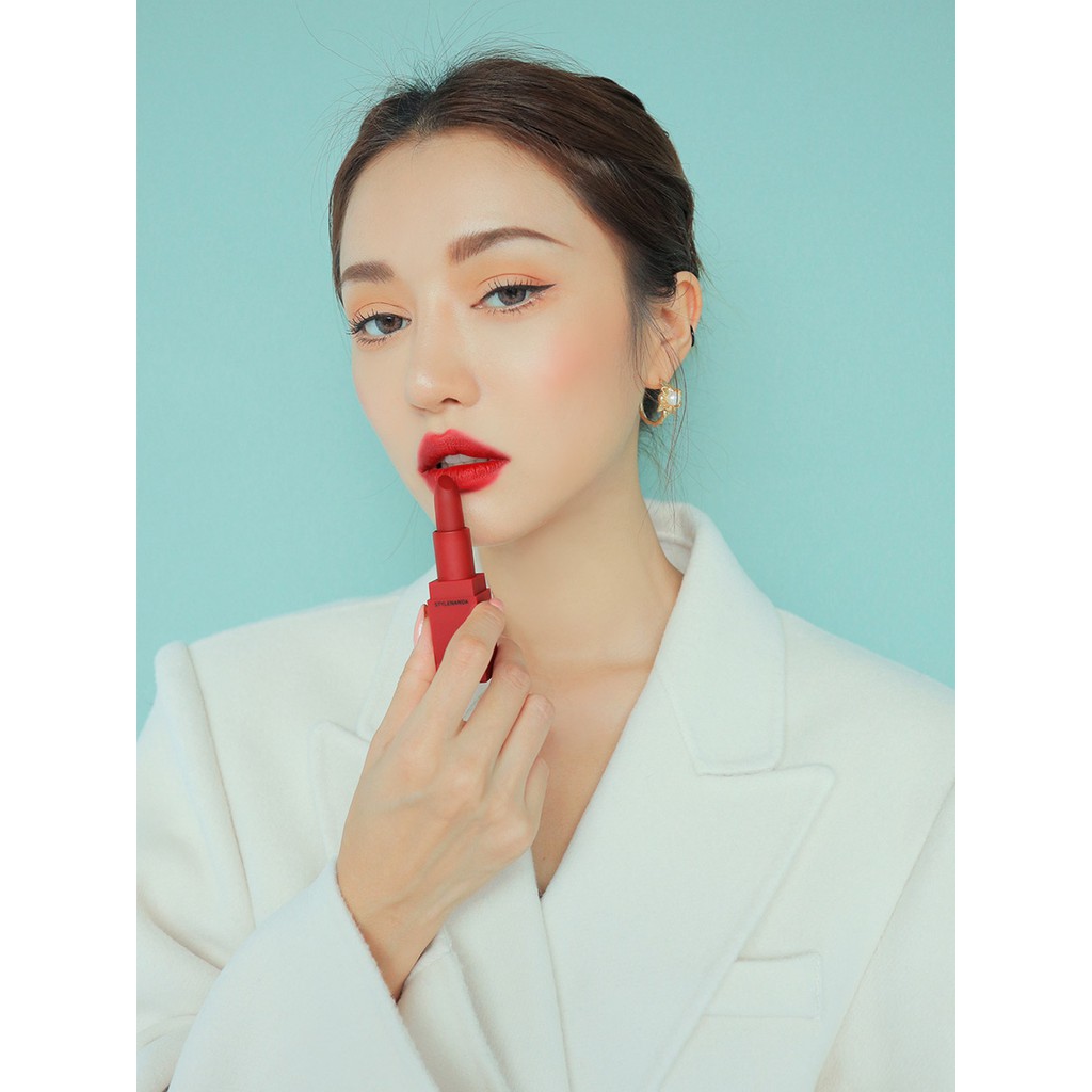 Son Thỏi Lì 3CE Red Recipe Lip Color