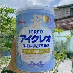 Sữa bột Glico Icreo 9 dạng lon 800gr hàng nội địa chuẩn