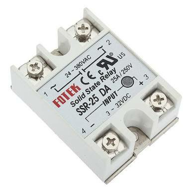 Rơ Le Thể Rắn SSR-25DA 25A250V 3-32VDC24-380VAC