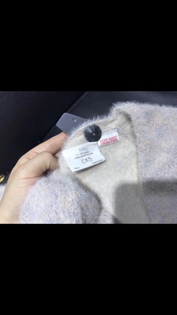 Cardigan len bé gái Zara 2019