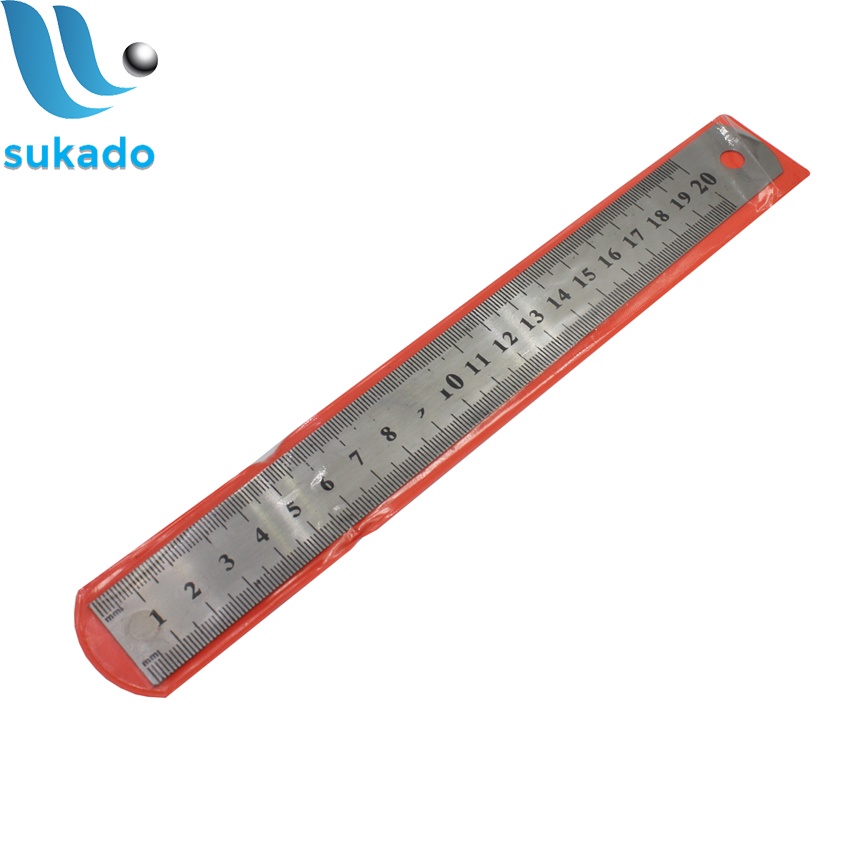 Thước kẻ Sắt 15-20-30cm SUKADO