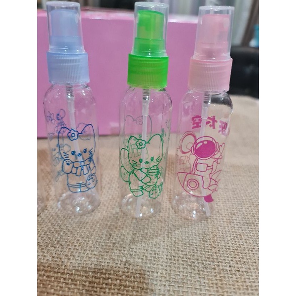 Chai xịt phun sương 60ml in hình cute