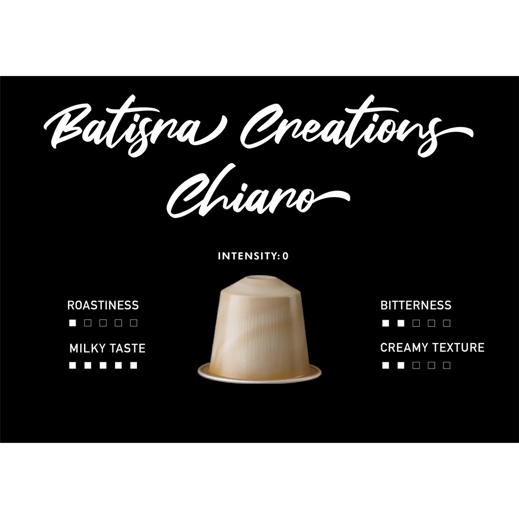 Viên nén cà phê Nespresso - Dòng BARISTA CREATIONS - Cà phê "Phá Cách" - Hộp 10 viên