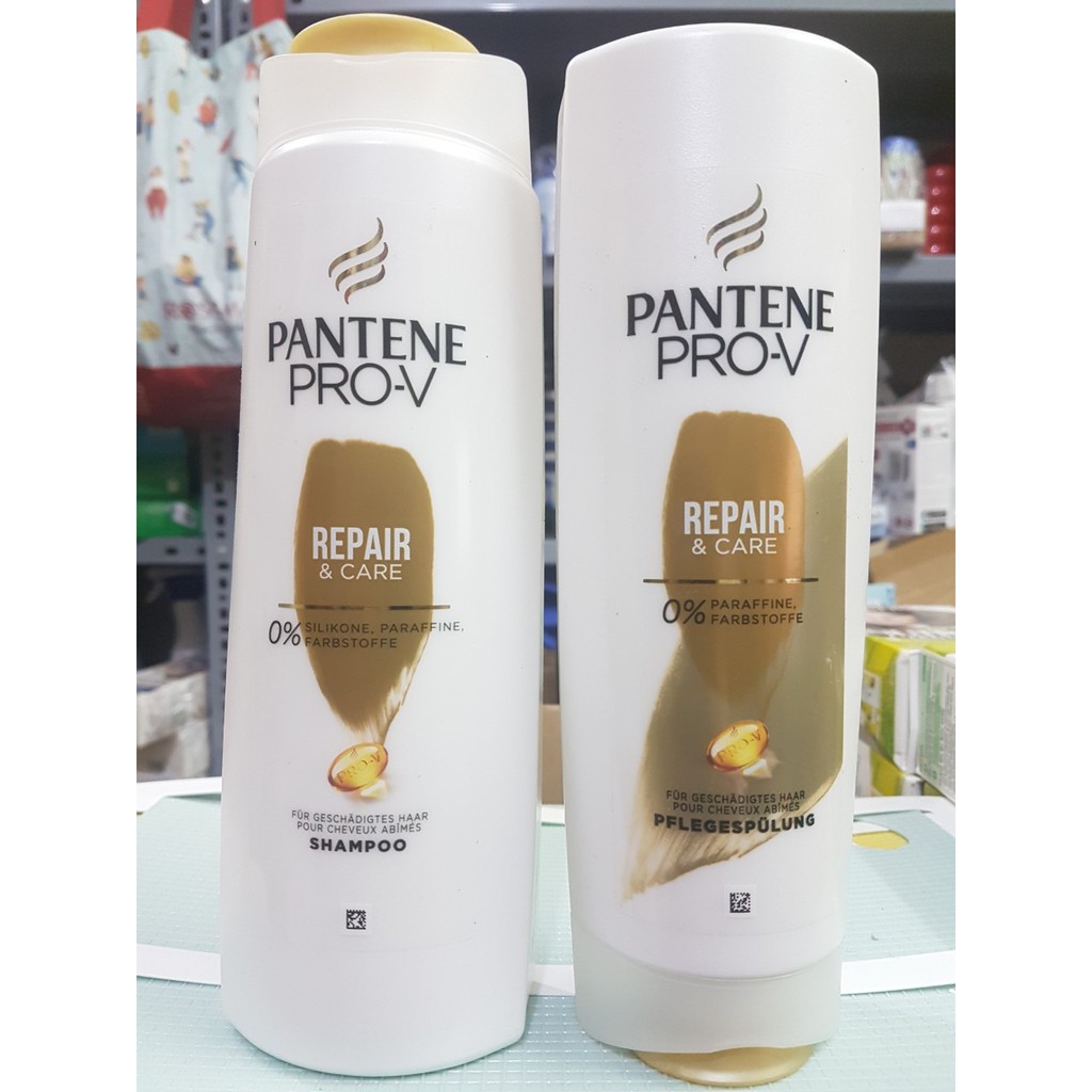 Dầu gội xả Pantene Pro-V Repair & Care 500ml hàng Đức