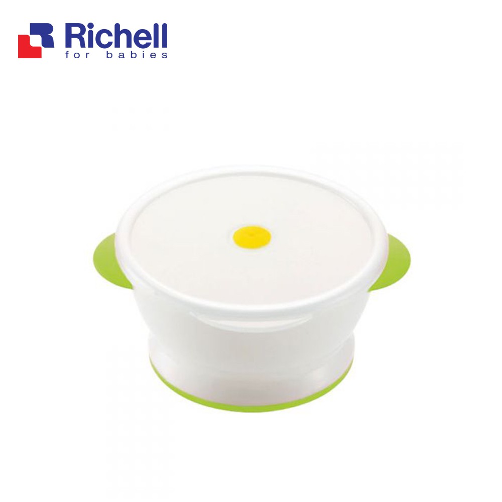 Bát nhỏ có nắp Richell cho bé ăn dặm RC21001