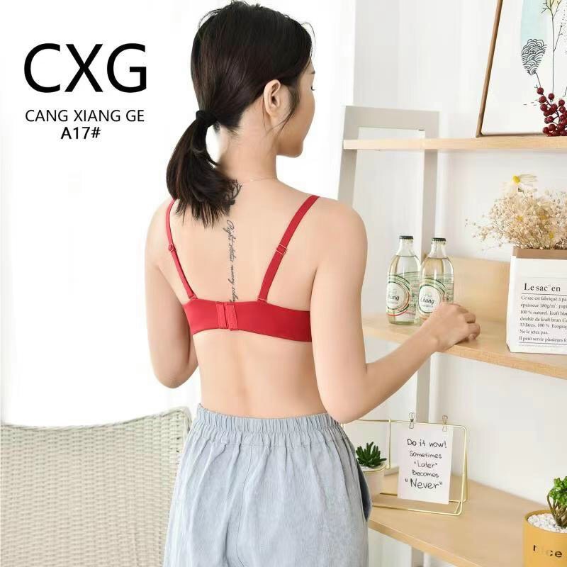 Áo lót đúc su đệm dày CXG nâng ngực, mút kép push up  có gọng AL17
