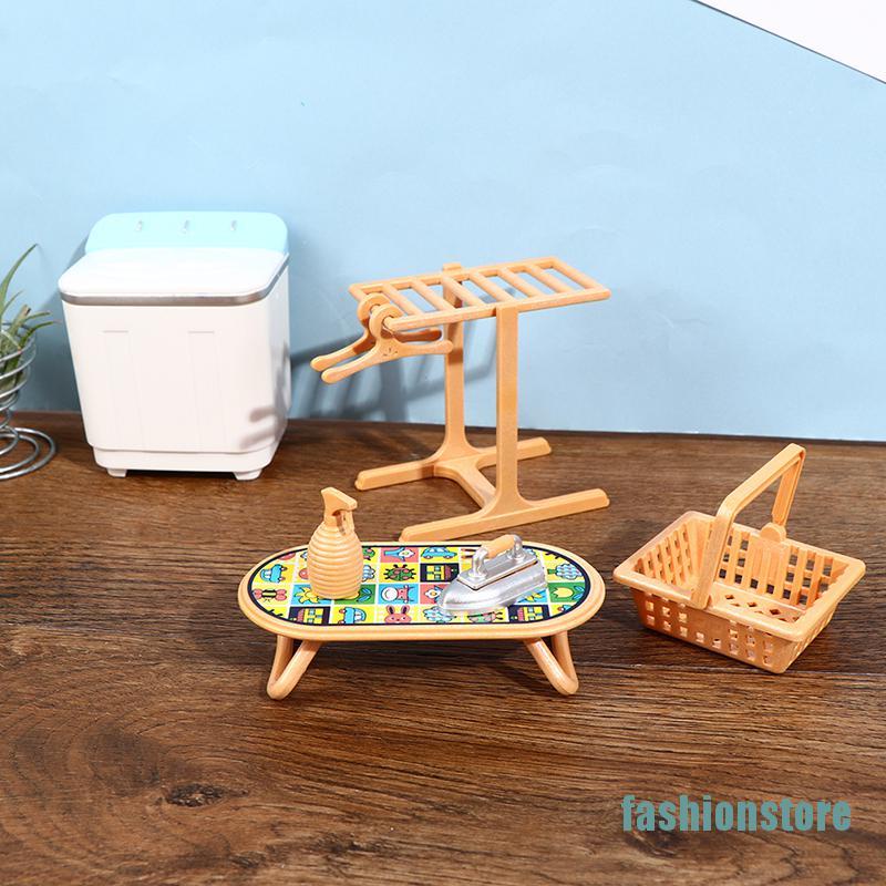 Mô Hình Máy Giặt Mini Tỉ Lệ 1: 12 Trang Trí Nhà Búp Bê