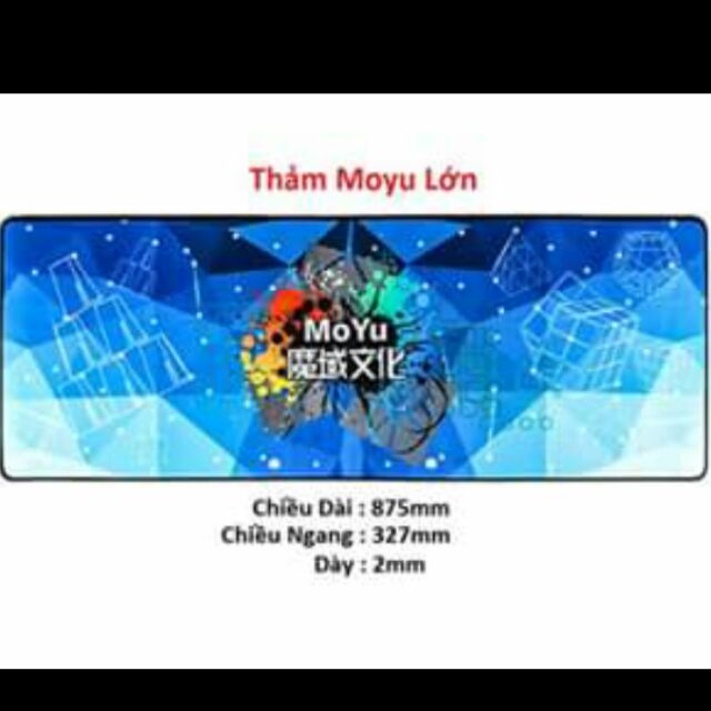 Thảm Moyu lót timer chơi rubik