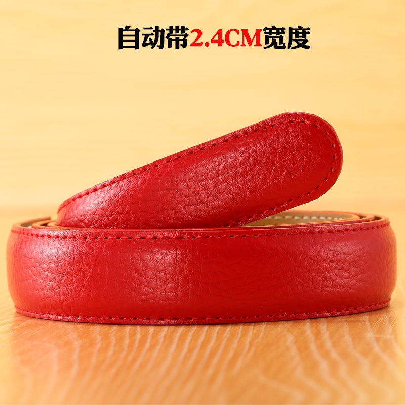 Thắt Lưng Không Khóa Tự Động 2.4 2.5 2.8 3.0 3.5cm 110-120cm Dành Cho Nam Nữ