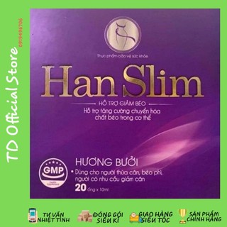 [Uống là giảm] Giảm Cân Hanslim Hương Bưởi, Eo thon  dáng đẹp