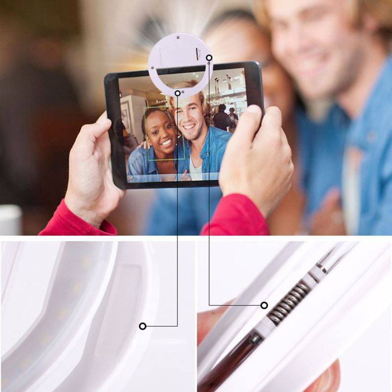 Vòng Đèn Trợ Sáng Chụp Ảnh Selfie Cho Điện Thoại | BigBuy360 - bigbuy360.vn