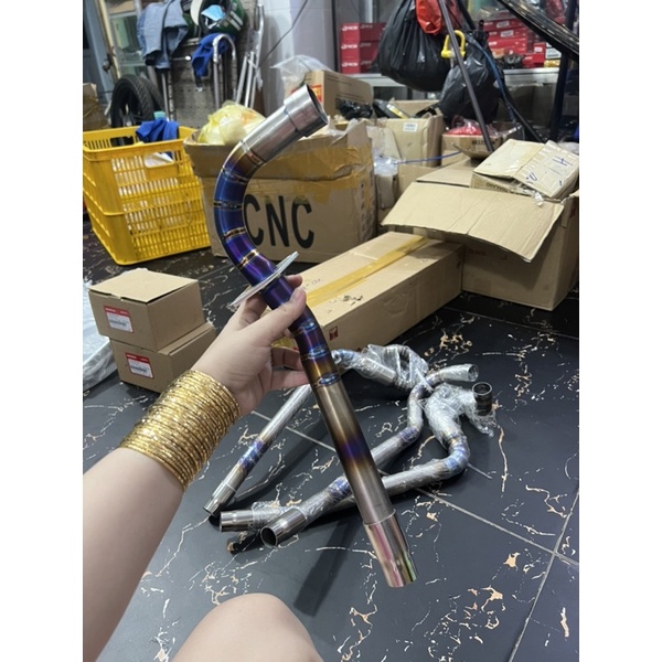 Cổ Bô Titan Thòng Gắn Xe Wave/Dream/Future