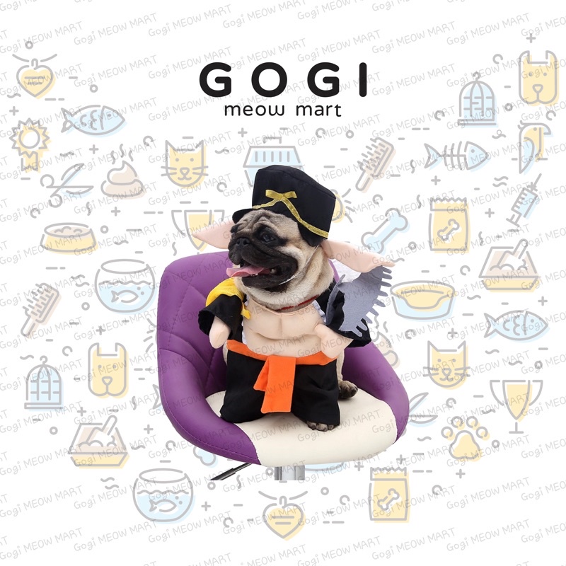 [GIÁ SỐC] Quần Áo Cosplay Trư Bát Giới cho Chó Mèo xinh xắn -  Gogi MEOW MART