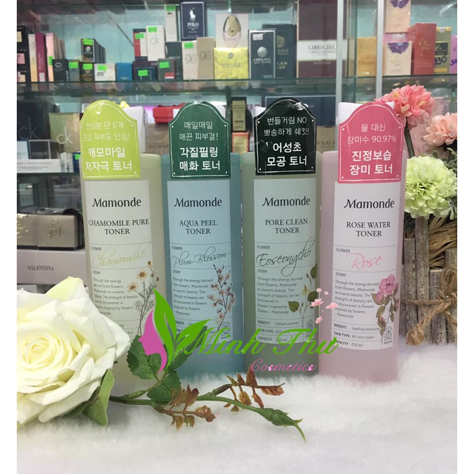 Nước Hoa Hồng MAMONDE TONER 250ml KOREA