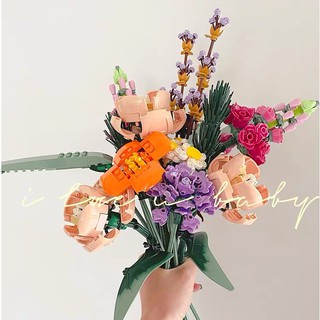 [Mã SKAMLSC159 giảm 10% đơn 100K] Đồ chơi xếp hình mô hình lắp ráp BÓ HOA WildFlower Bouquet Non 10286 99033 939 chitiết