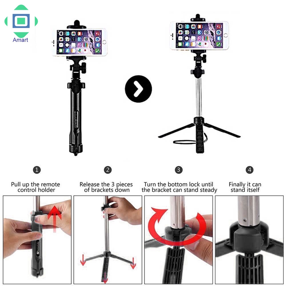 Giá đỡ 3 chân kèm phụ kiện chuyên dụng cho điện thoại | BigBuy360 - bigbuy360.vn