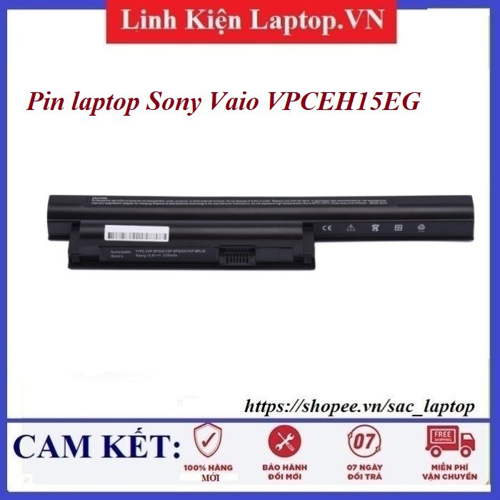 ⚡️Pin laptop Sony Vaio VPCEH15EG