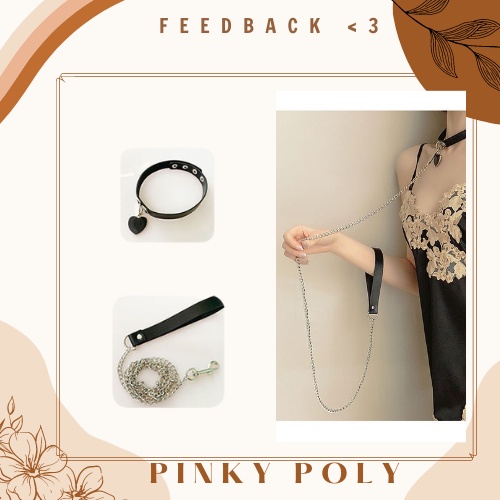 Dây Xích Cosplay Sexy ( Gồm Vòng tay  và Vòng cổ)  Sexy trang trí cổ tim quyến rũ PinkyPoly PKX01 | BigBuy360 - bigbuy360.vn