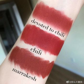 ( Auth Sẵn ) Son Mac Devoted to Chili