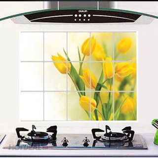 Tranh dán bếp cách nhiệt 3D (75*45 CM)