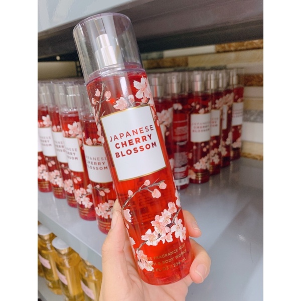 NEW 2020 Sản Phẩm Tắm Lotion Xịt Thơm Toàn Thân Bath &amp; Body Works - Japanese Cherry Blossom