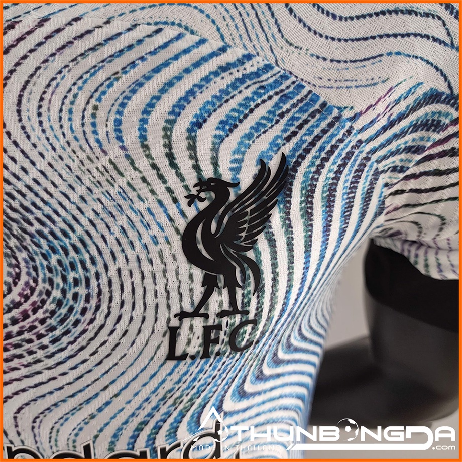Áo Liverpool trắng sân khách 2022/2023, 2022/23 bản PLAYER Issue BODY fit cao cấp Thái Lan