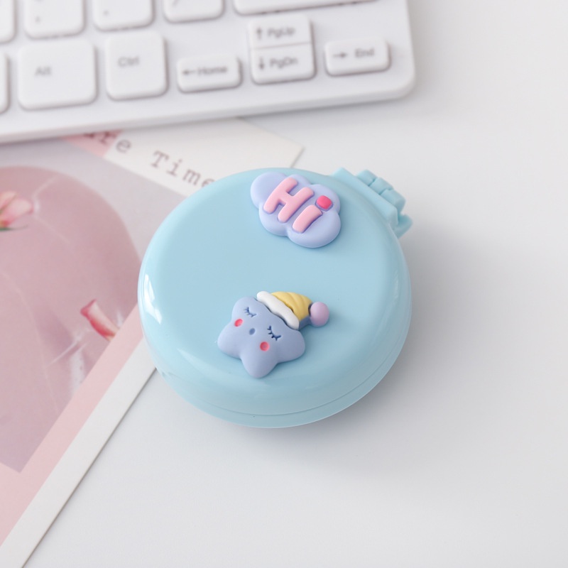 Lược chải tóc kết hợp gương IELGY kiểu cách nhỏ gọn đáng yêu thời trang cho nữ