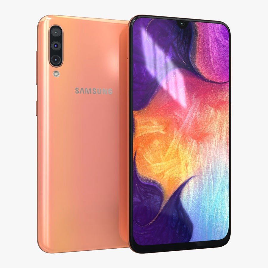 Điện thoại Sam Sung Galaxy A50 Xách tay Hàn Quốc Màu Cam Đa Sắc - Bao test 7 ngày Bảo Hành 3 Tháng