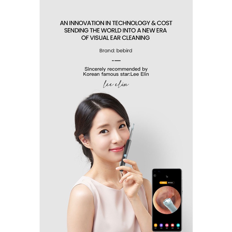 Camera Nội Soi Tai Thông Minh Bebird R1 300W Độ Chính Xác Cao