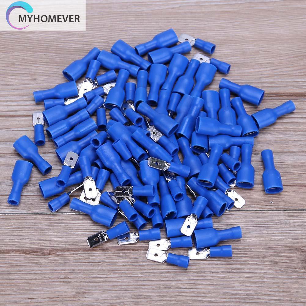 myhomever FDFD2-250 16-14AWG Male/Female Kit Insulated Spade Wire Connector Terminal
