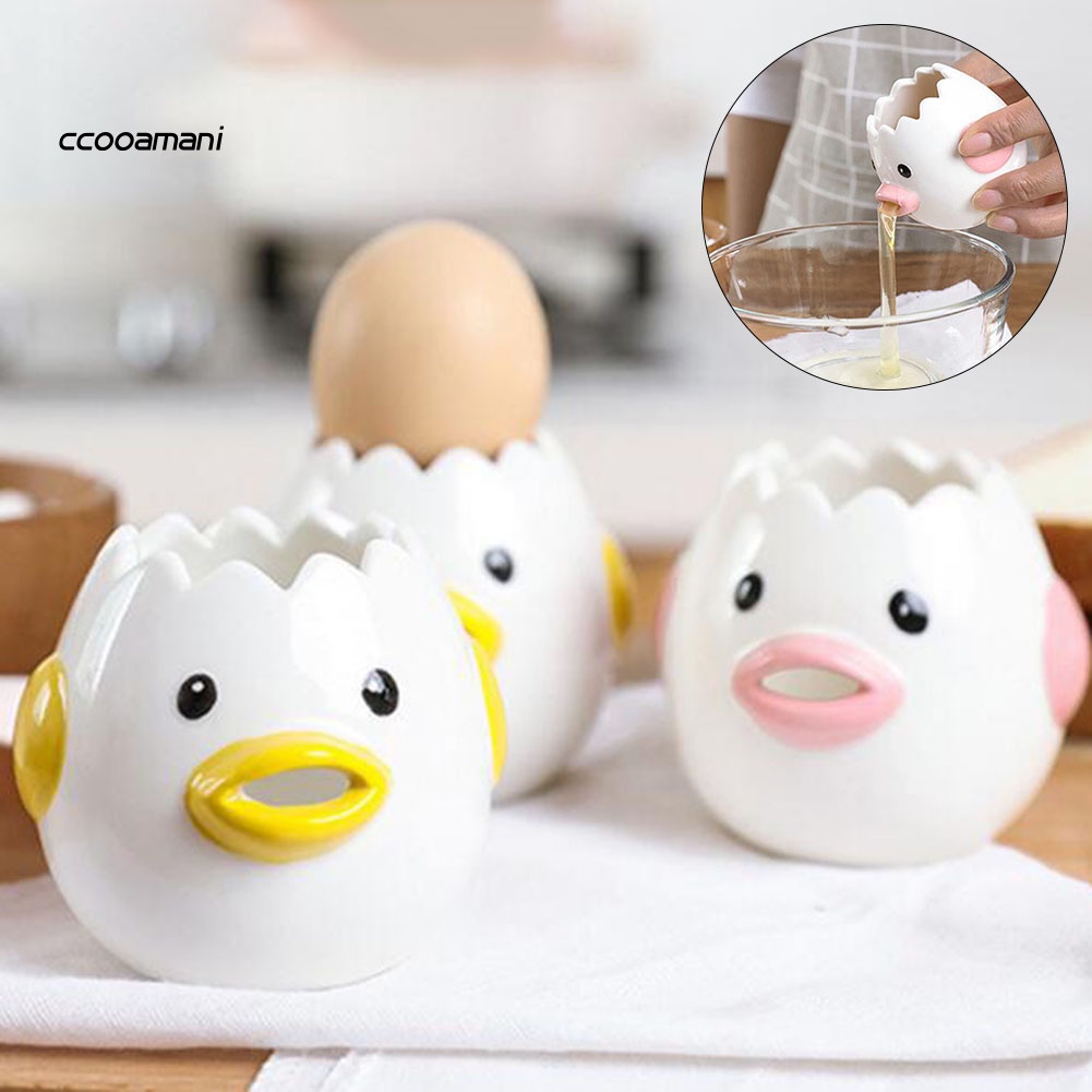 Dụng cụ tách lòng trắng trứng gà hoạt hình đáng yêu