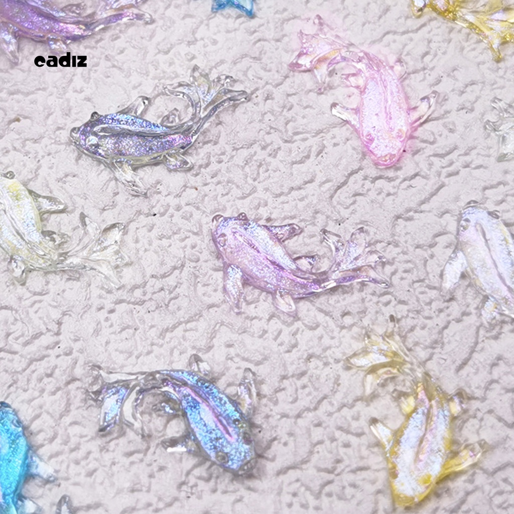 Móng Tay Giả Hình Cá Vàng Đa Năng Có Thể Tái Sử Dụng